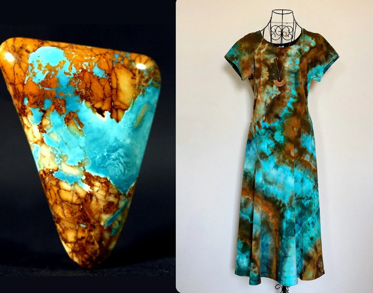 3 Custom Geode Dresses for Jean