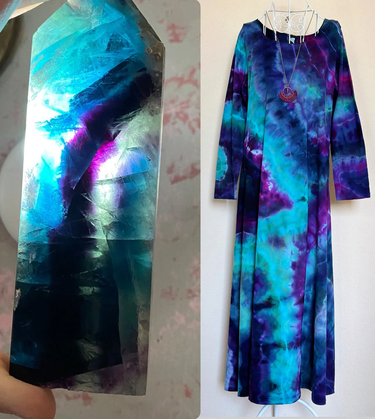 3 Custom Geode Dresses for Jean