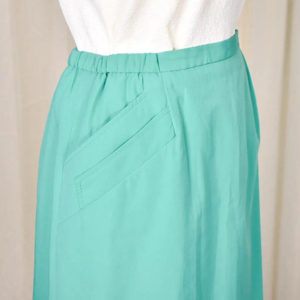 70s does 1960s Vintage Green Skort