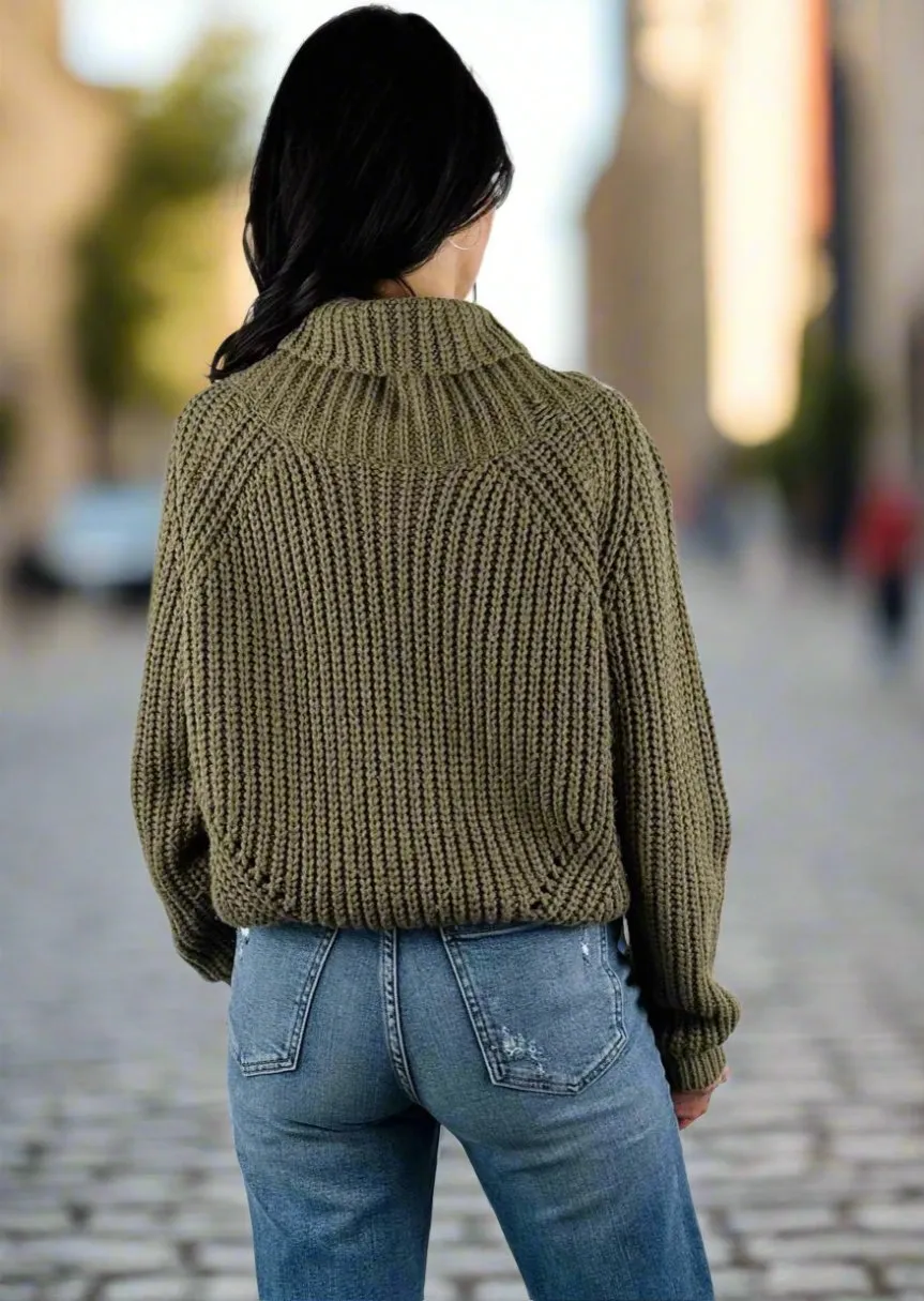 AVOCADO BLISS KNIT SWEATER