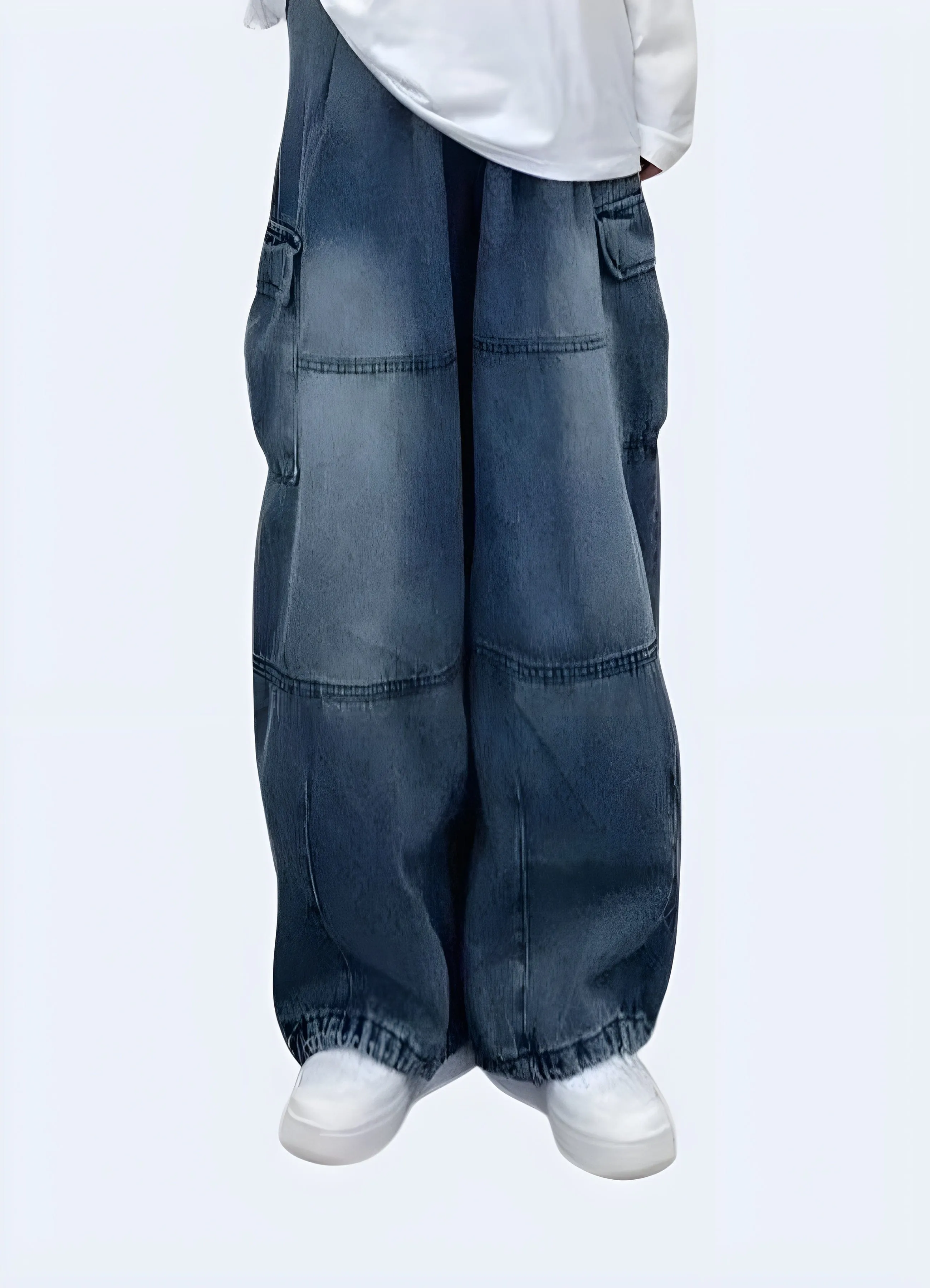 Black Baggy Cargo Pants Women