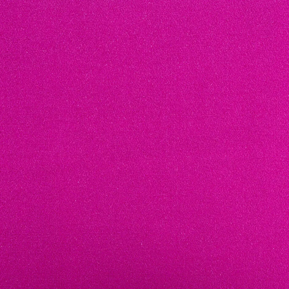 Bright Magenta Single Wool Crêpe