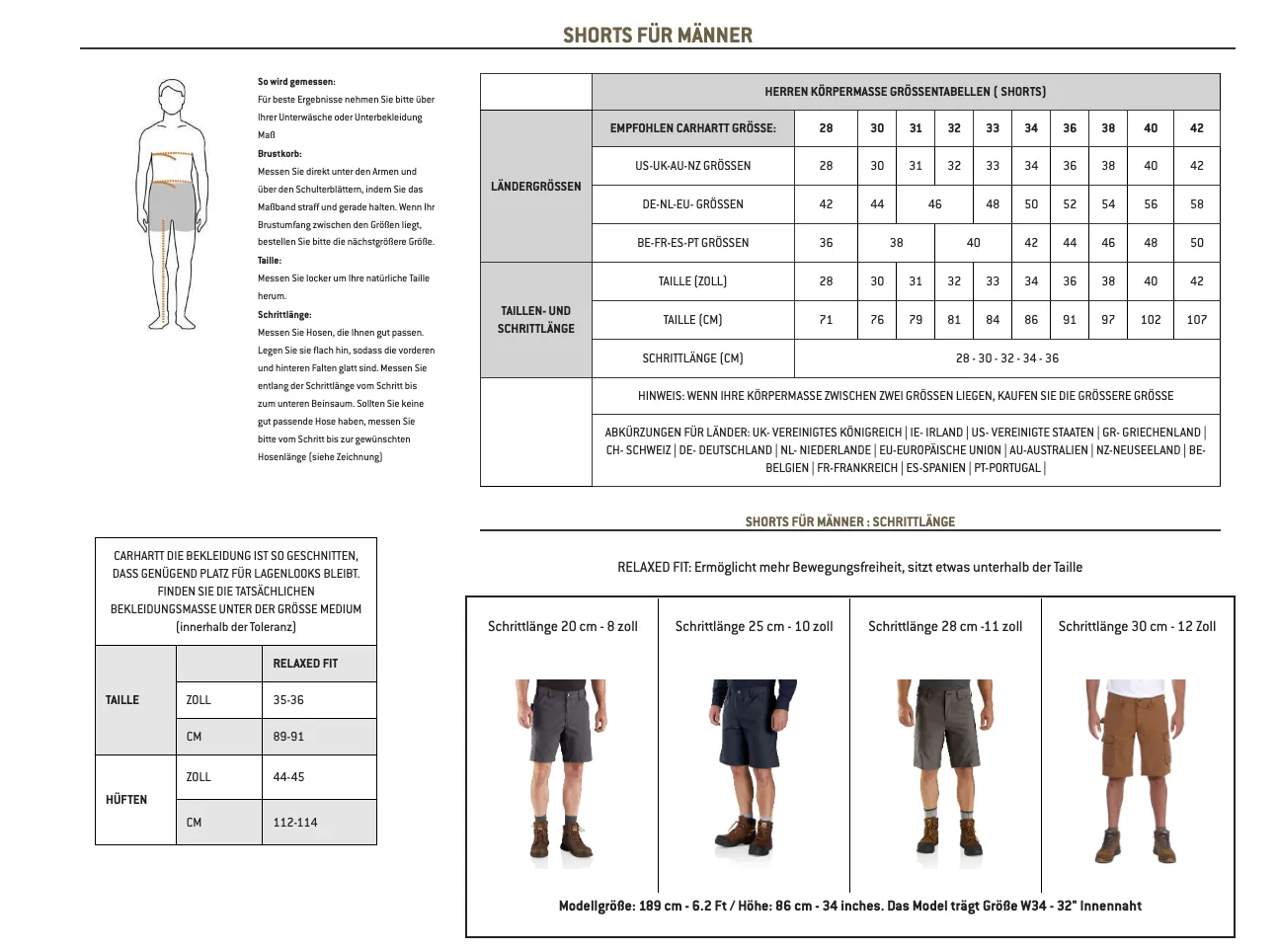 Carhartt Force Broxton Ripstop Cargo Short 103543