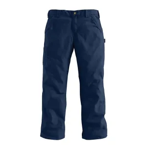 Carhartt Men's Loose Fit Canvas Utility Work Pants - Navy