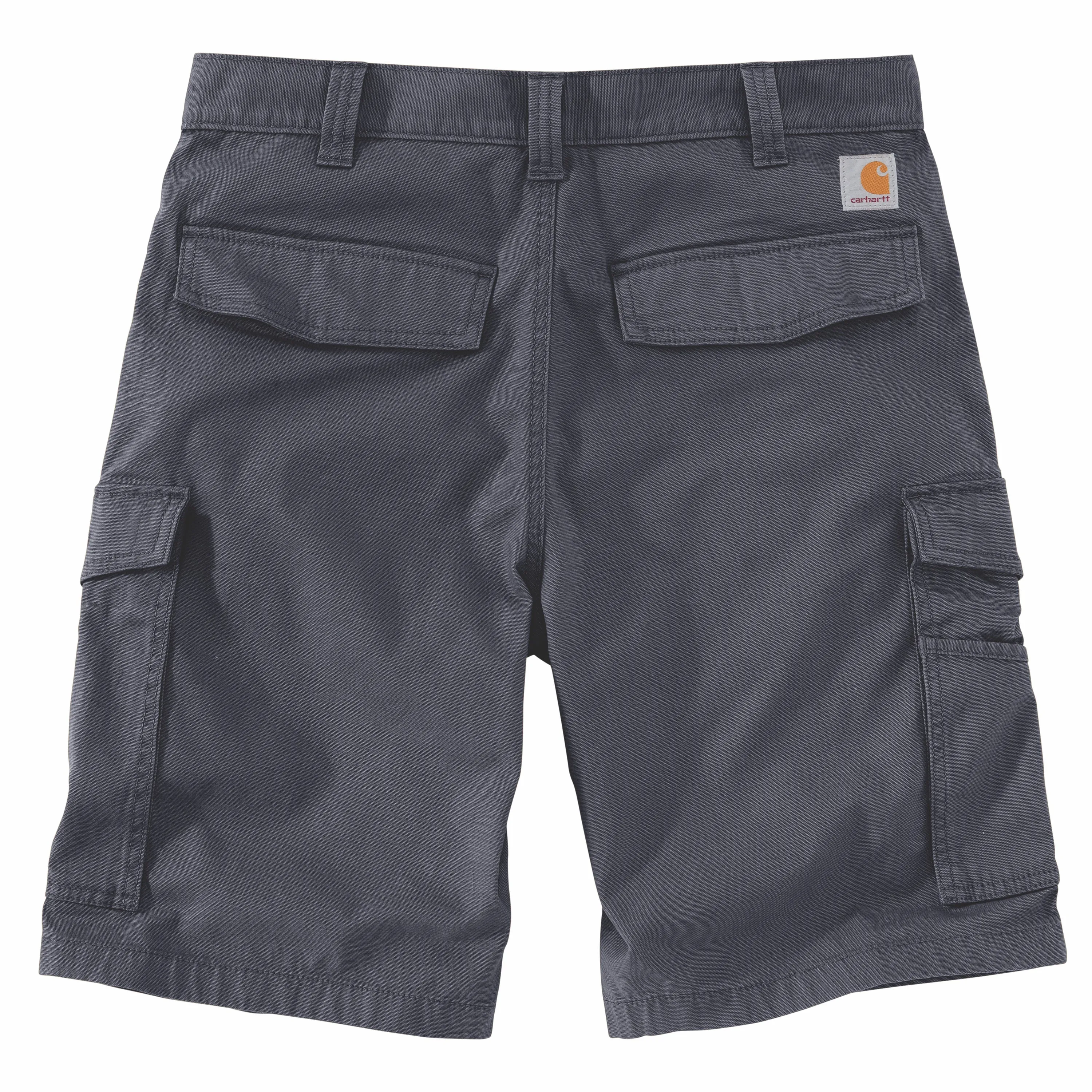 Carhartt Men's Rugged Flex® Relaxed Fit Canvas Cargo Work Short_Bluestone