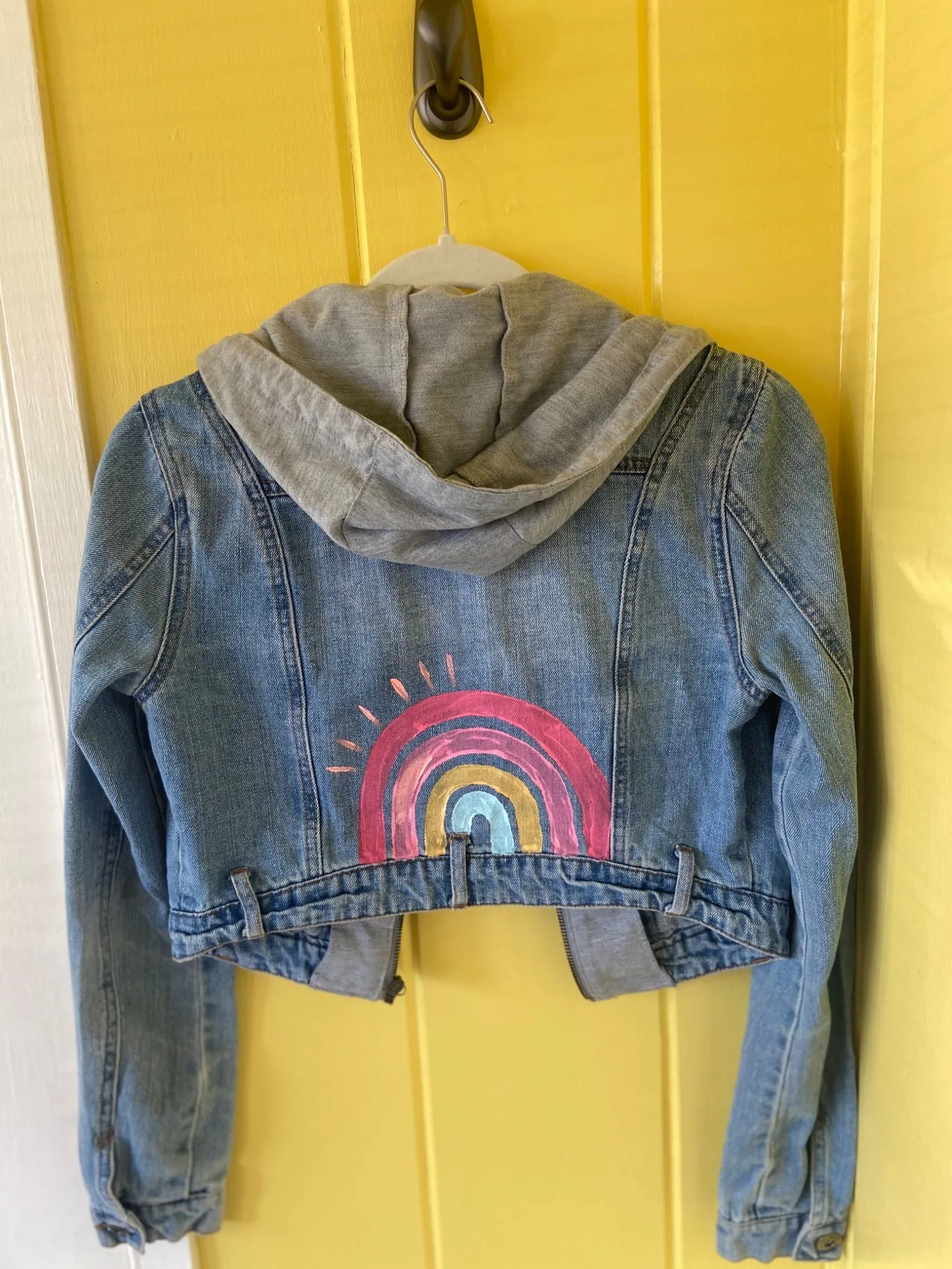 Children’s Handpainted Denim Jacket