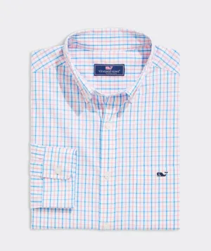 Classic Fit Gingham Poplin Shirt