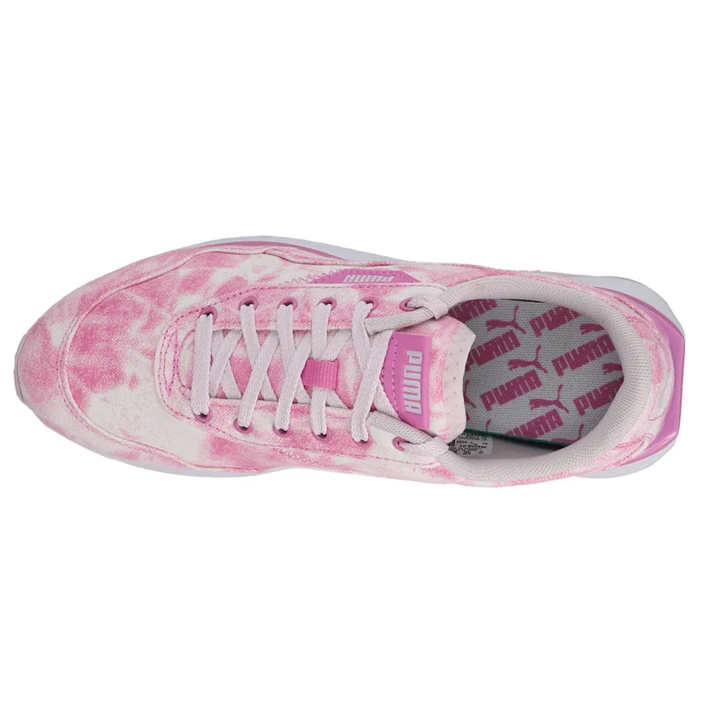 Cruise Rider Tie Dye Platform Lace Up Sneakers