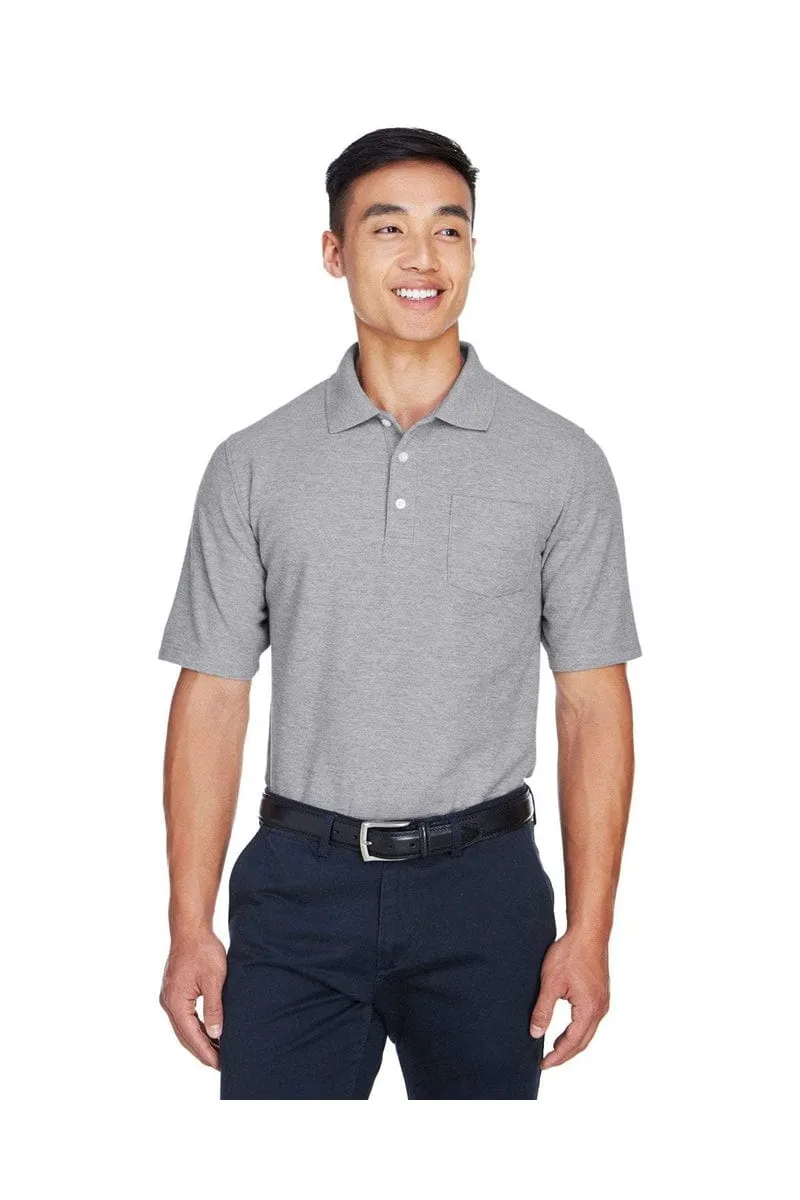 Devon & Jones DG150P: Men's DRYTEC20(tm) Performance Pocket Polo