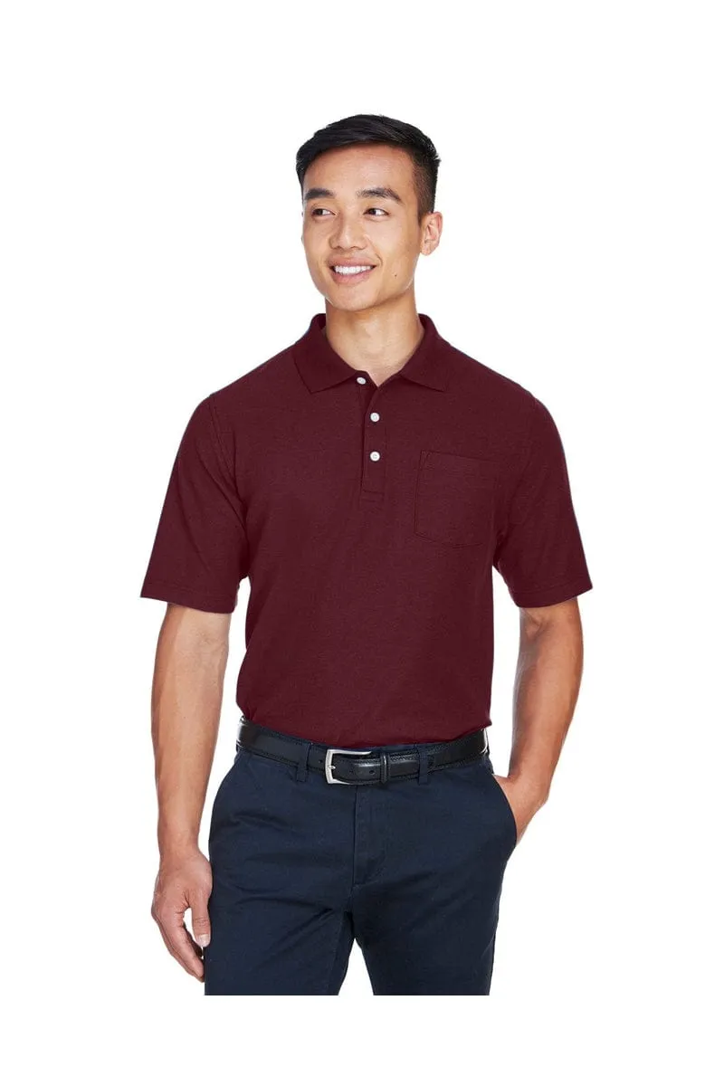 Devon & Jones DG150P: Men's DRYTEC20(tm) Performance Pocket Polo