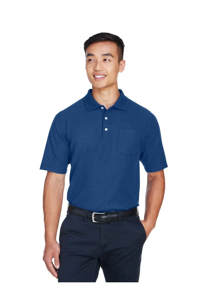 Devon & Jones DG150P: Men's DRYTEC20(tm) Performance Pocket Polo