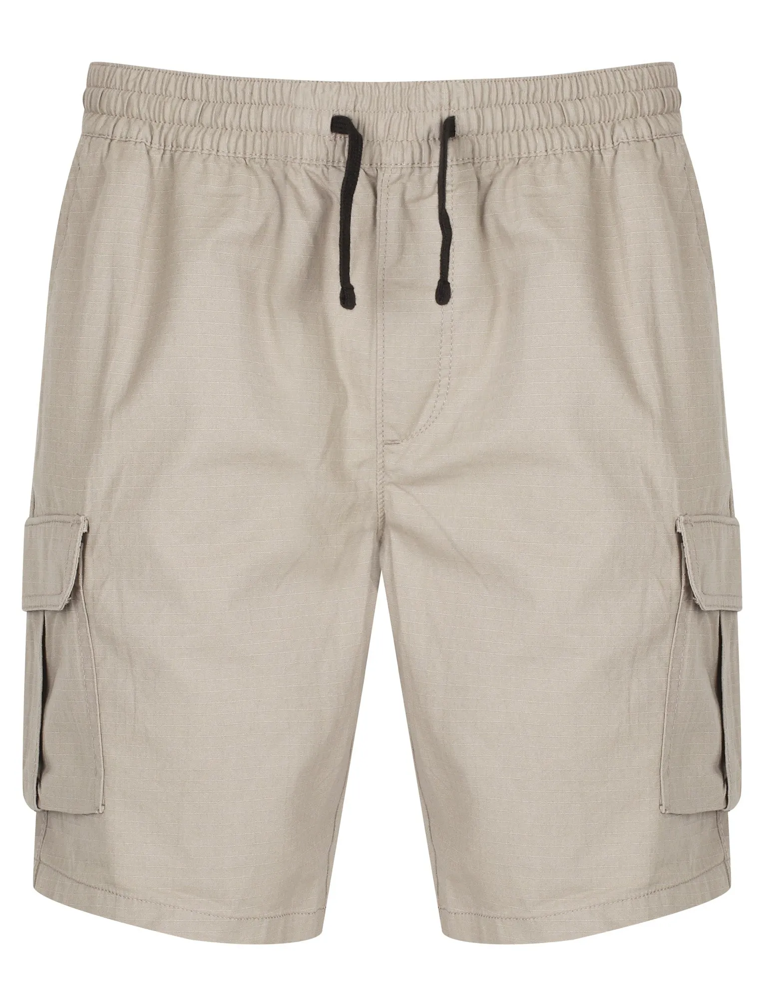 Discovery Cotton Cargo Shorts In Dark Stone - Tokyo Laundry