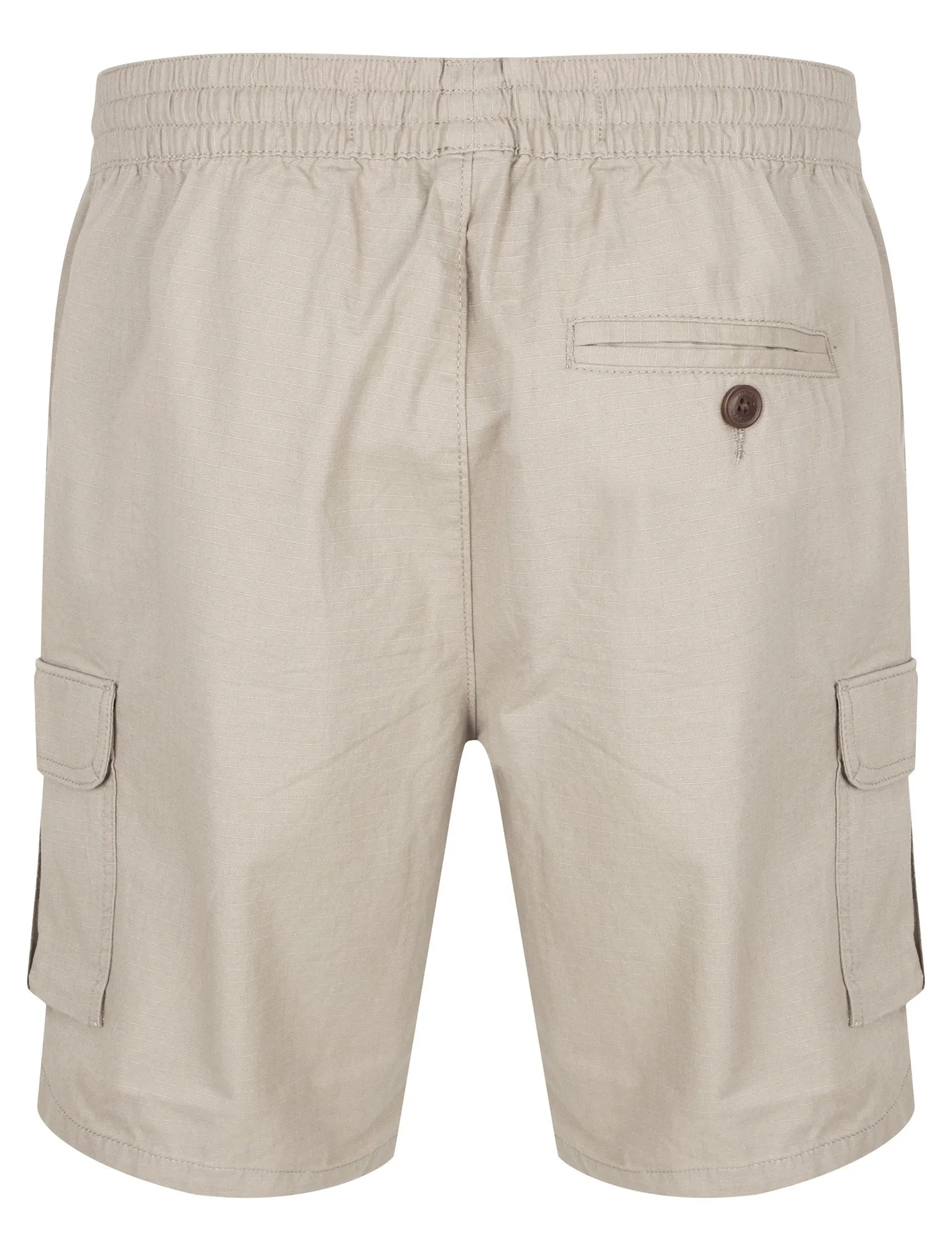 Discovery Cotton Cargo Shorts In Dark Stone - Tokyo Laundry