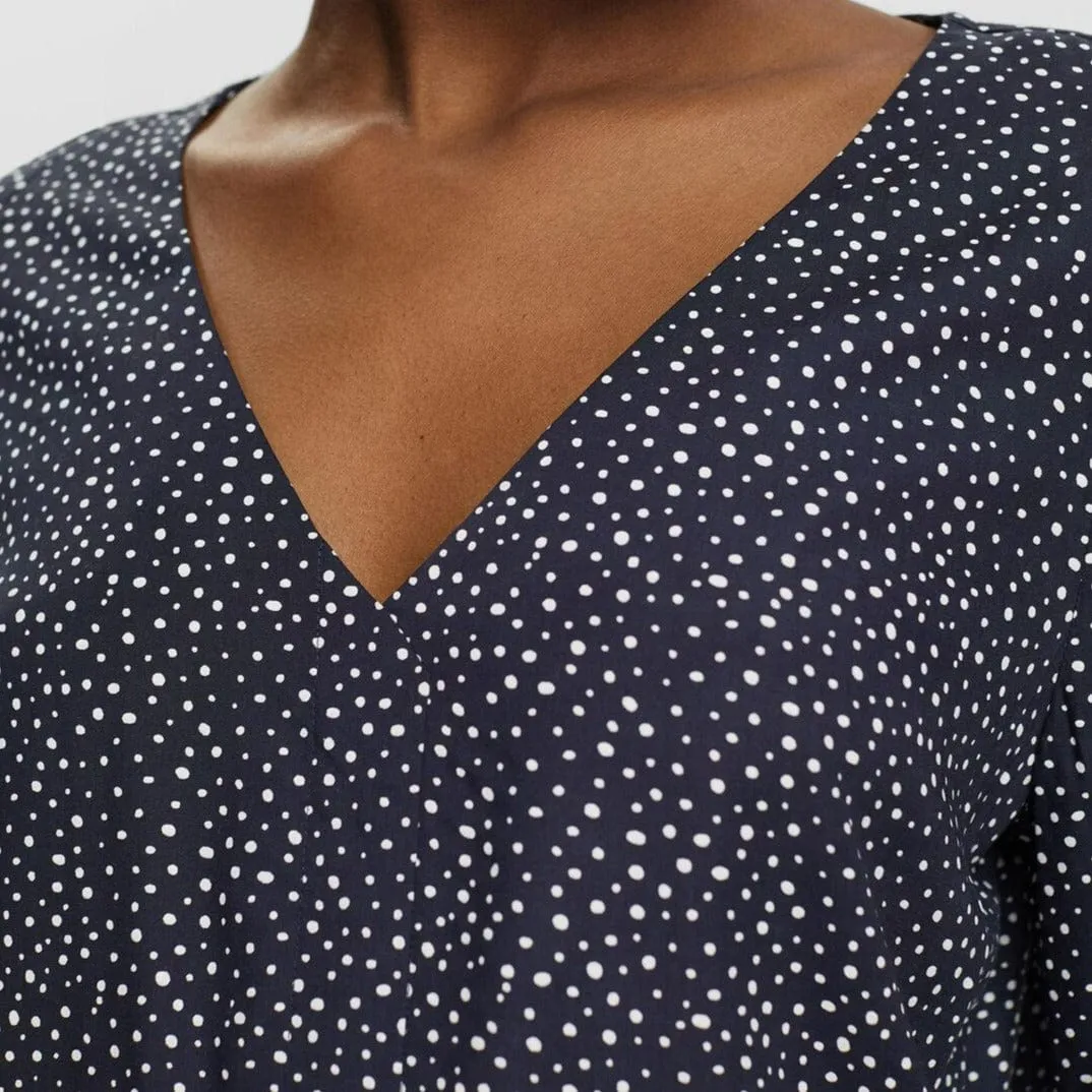 Esprit Patterned blouse Navy