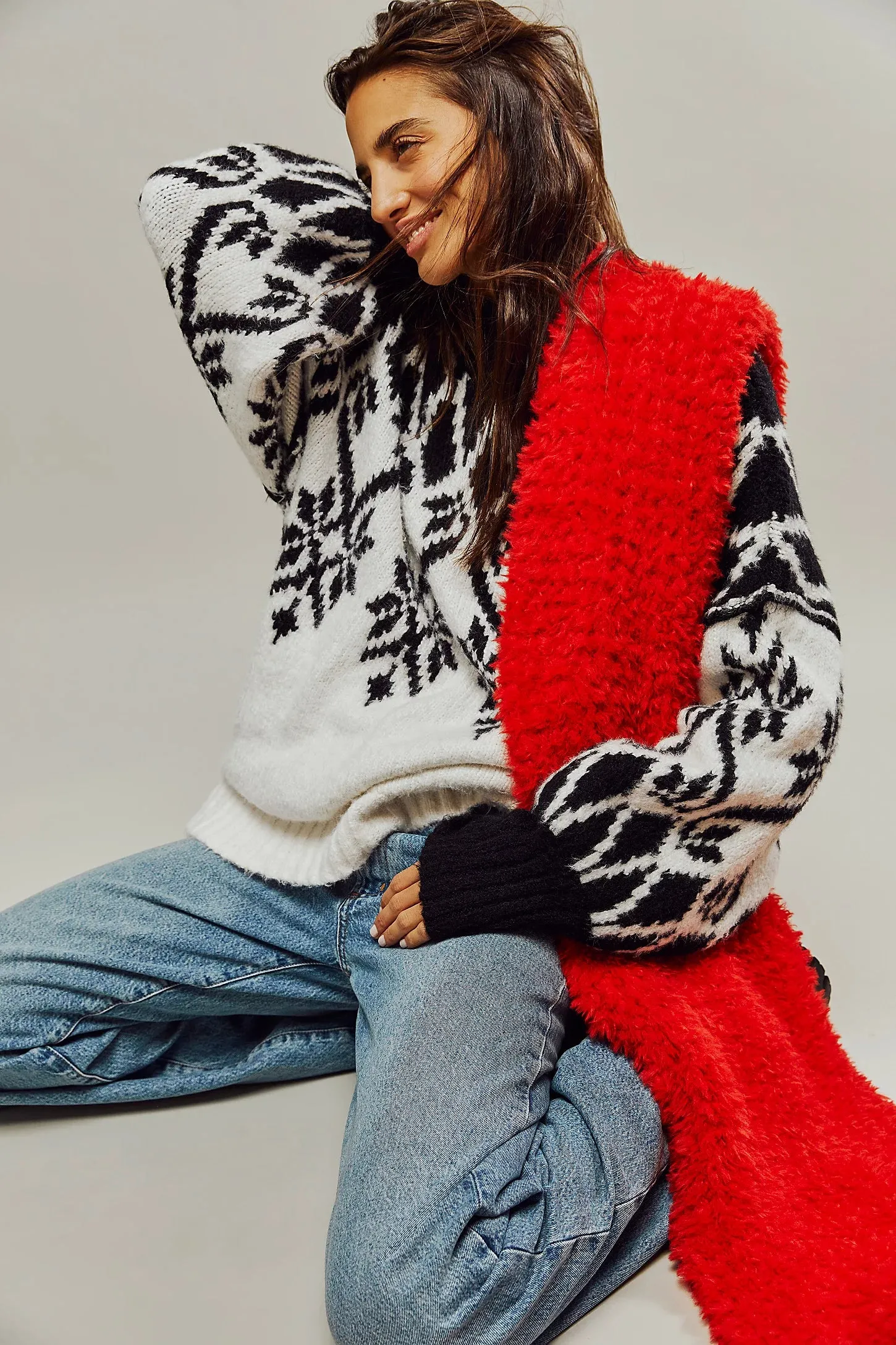 Free People Fireside Tunic Sweater