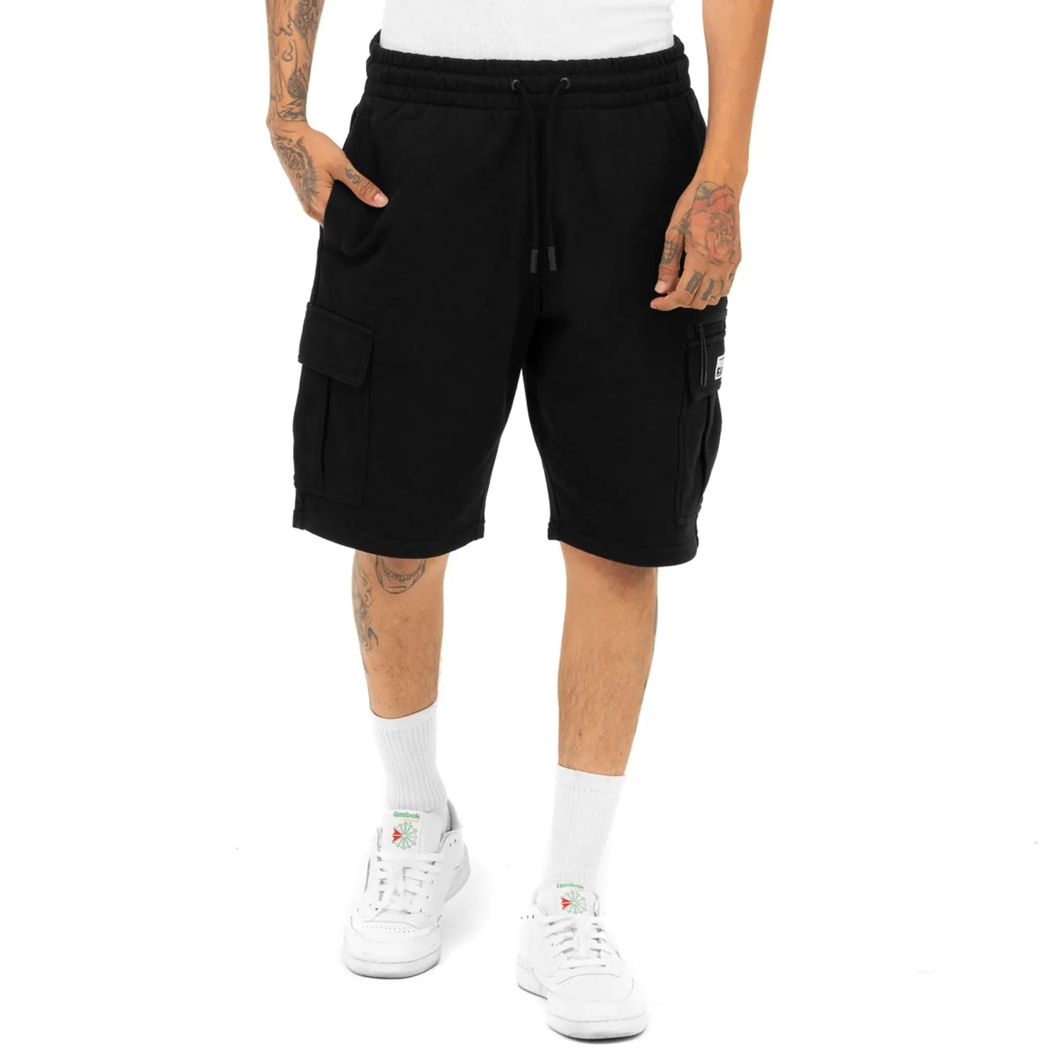 French Terry Cargo Shorts - Mens