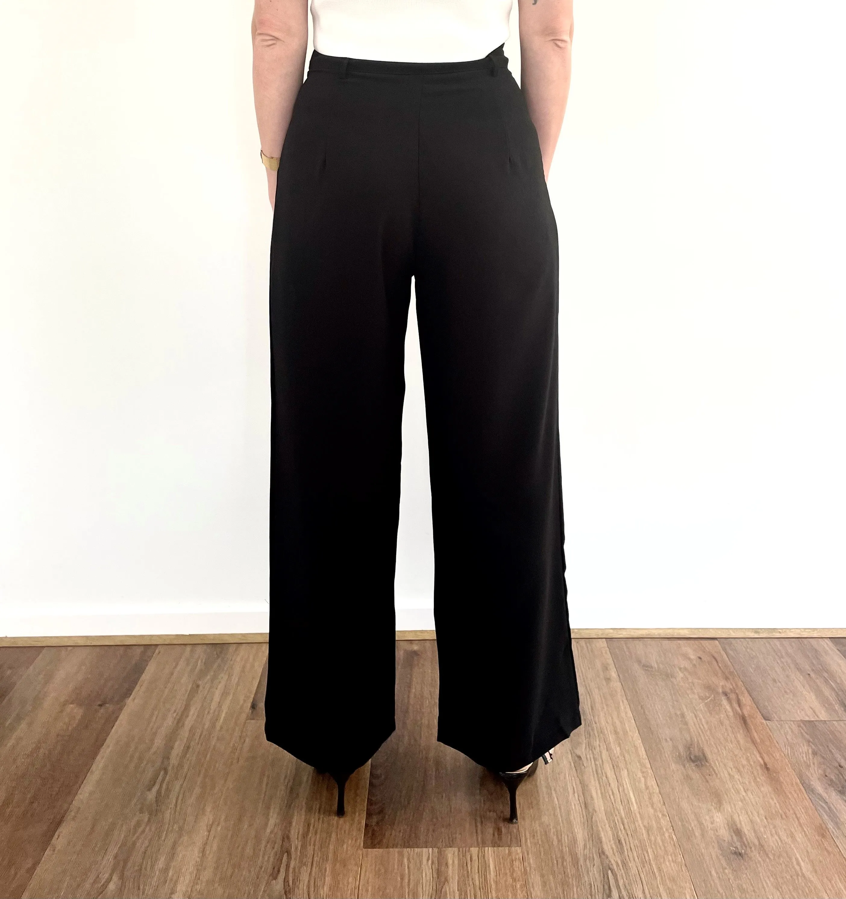 JEMIMA High Waisted, Wide Leg Pants