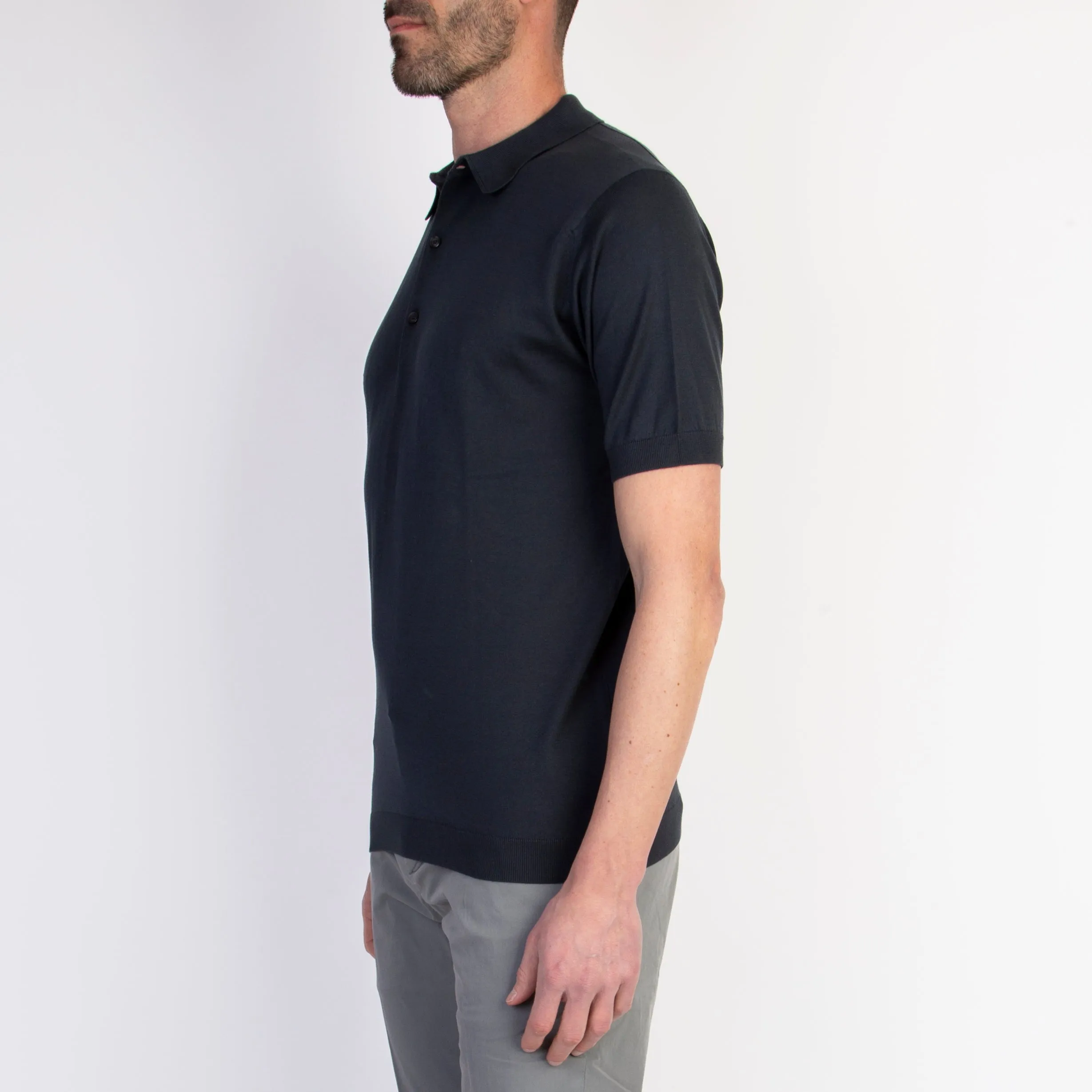 JOHN SMEDLEY ADRIAN S/S GRANITE