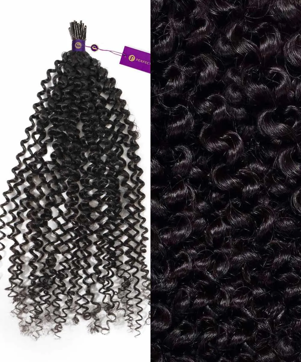 Kinky Curly Fusion I-Tip Hair