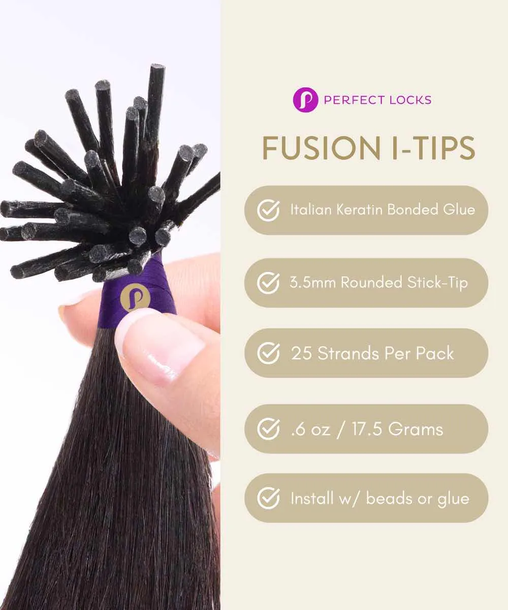 Kinky Curly Fusion I-Tip Hair