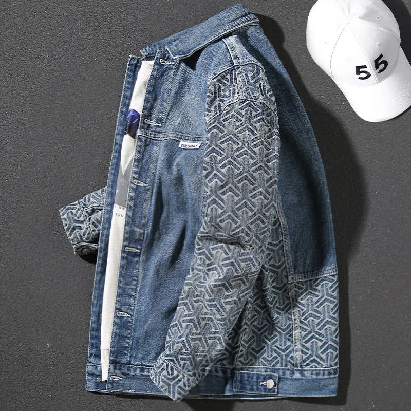 LMS Patterns Denim Jackets