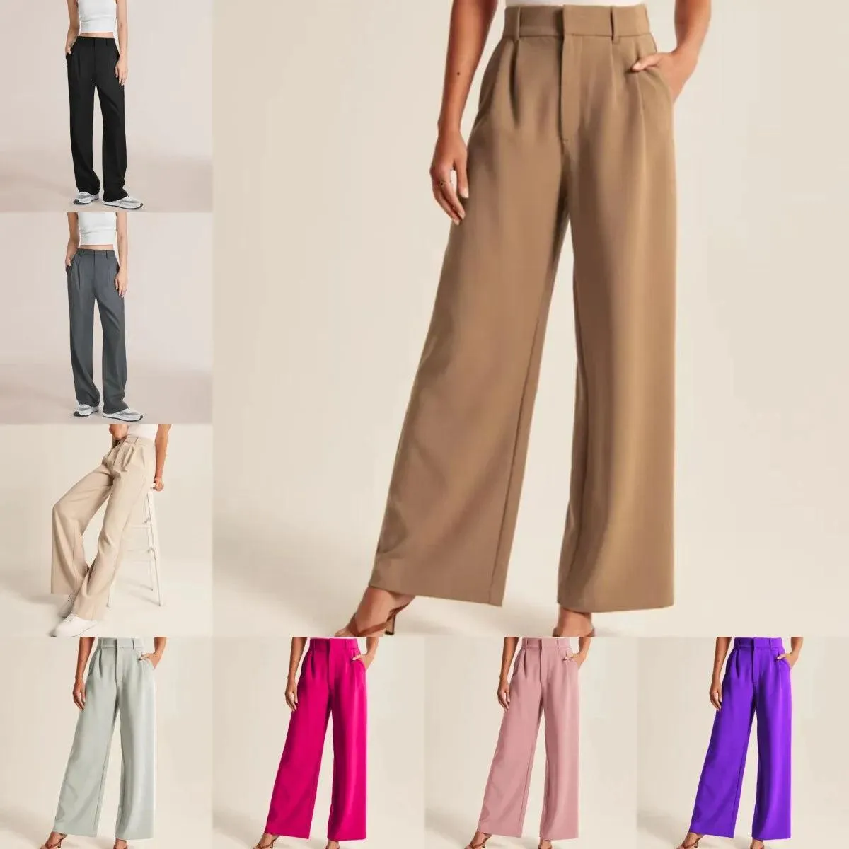 Loose Wide Leg Pants