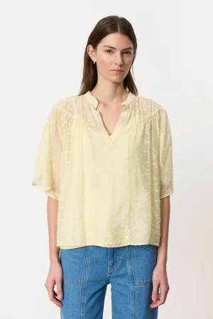 LR-FLOYD 2 Blouse Light yellow