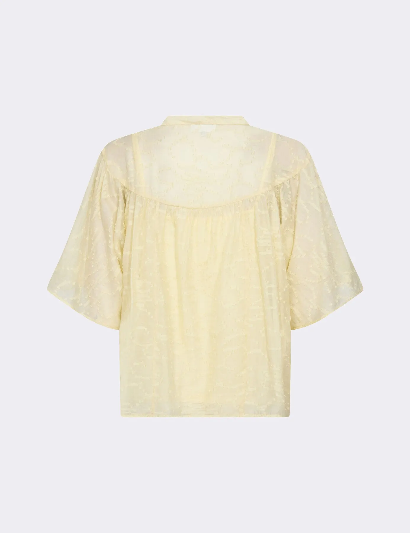 LR-FLOYD 2 Blouse Light yellow