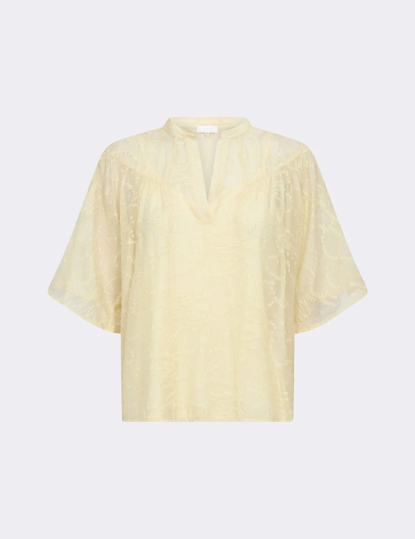 LR-FLOYD 2 Blouse Light yellow