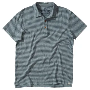 Malaga Cove Stripe Polo - Abyss Stripe (Final Sale)