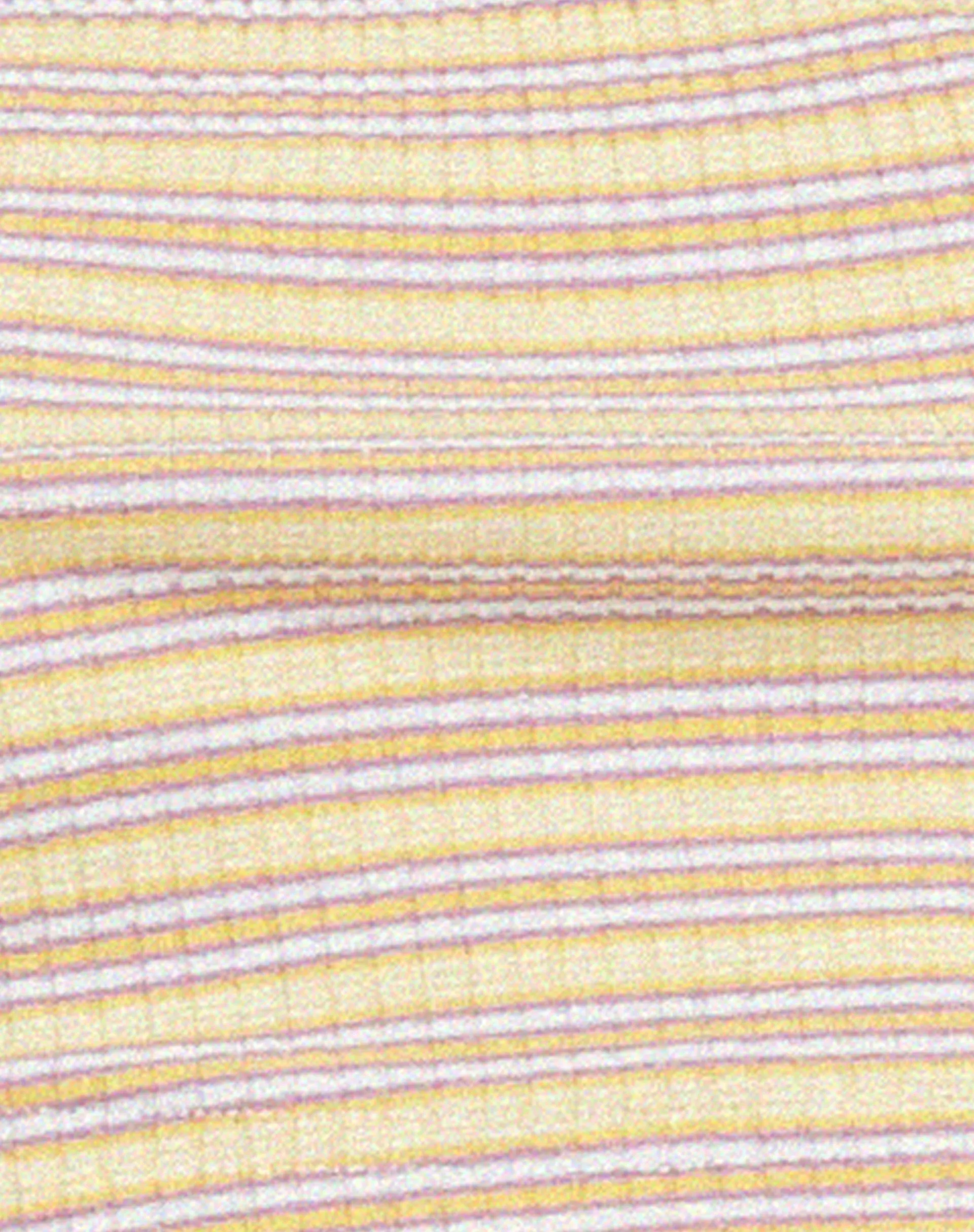 Mawari Crop Top in Stripe Rib Yellow and Purple