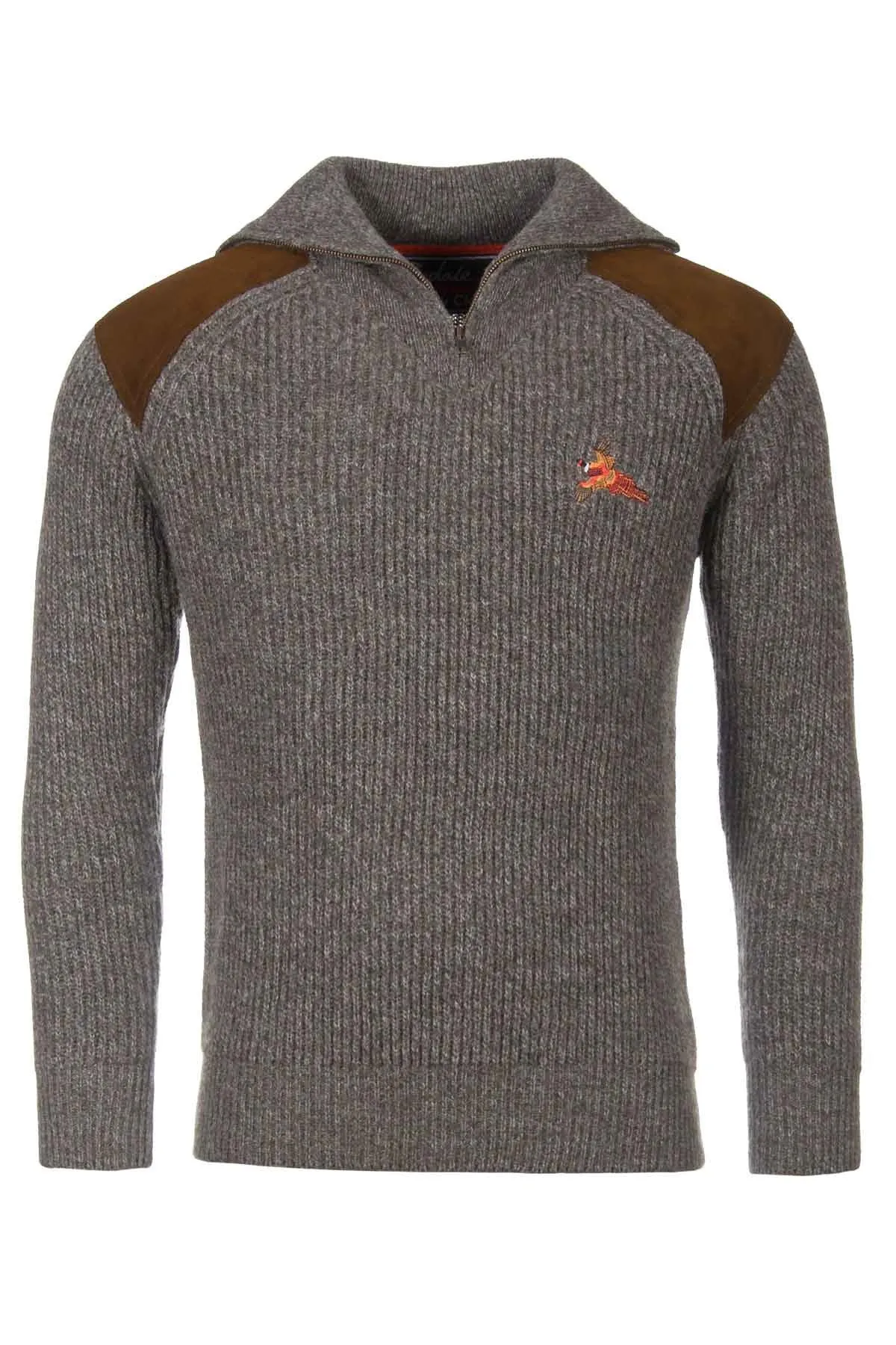 Men's Chunky Zip Neck Shooting Jumper