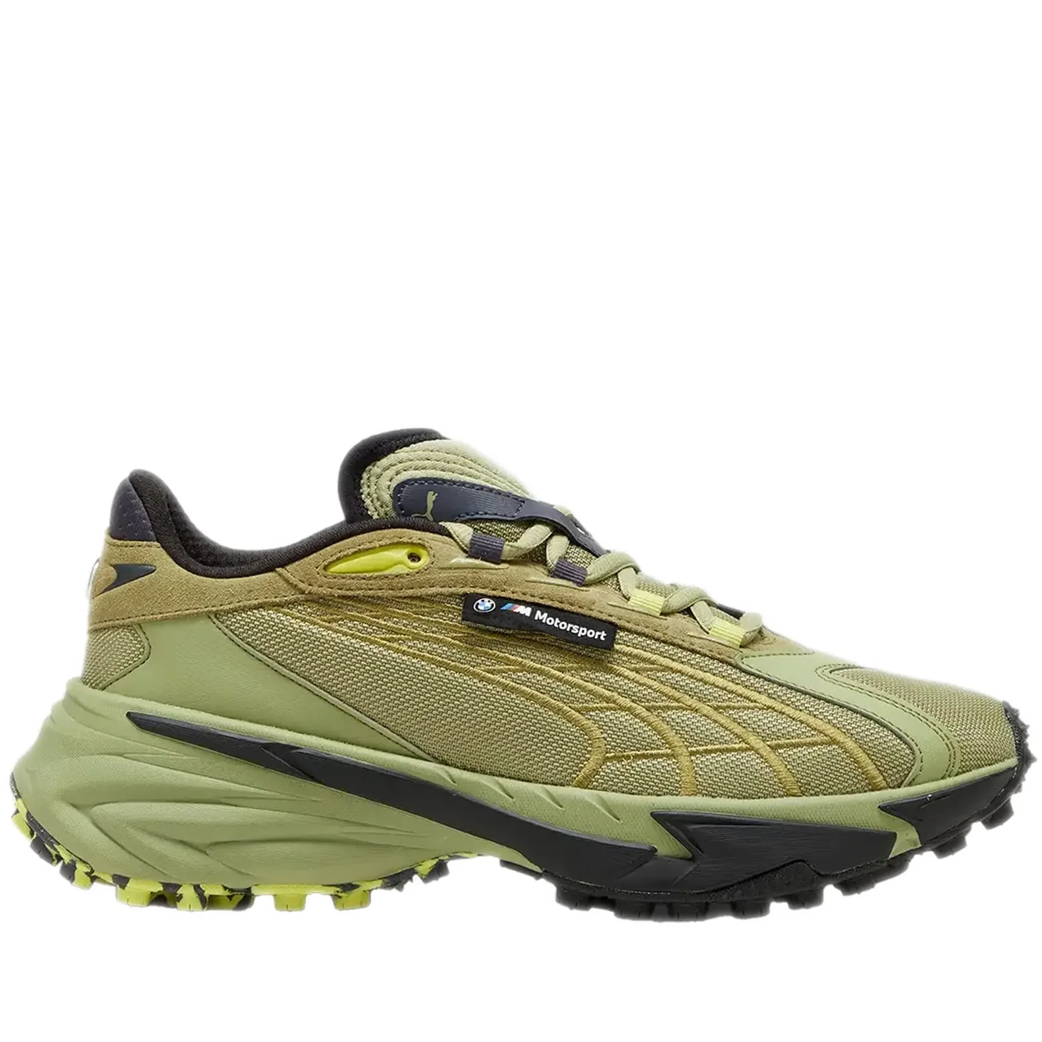 Men's Puma BMW MMS Spirex Shoes - Calming Green