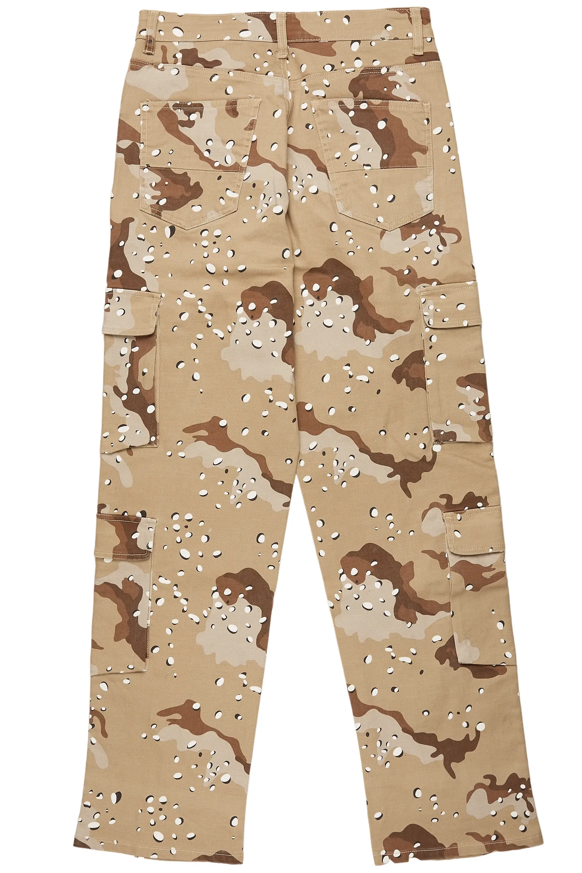 Morten Desert Camo Baggy Fit Cargo Jean