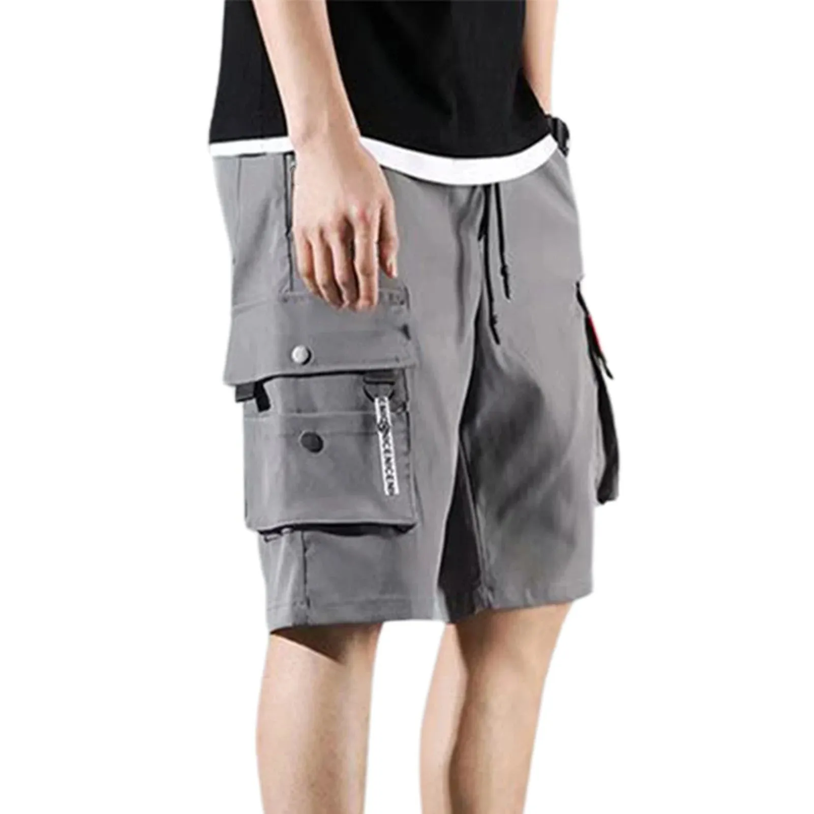 Multi Pocket Shorts for Streetwear