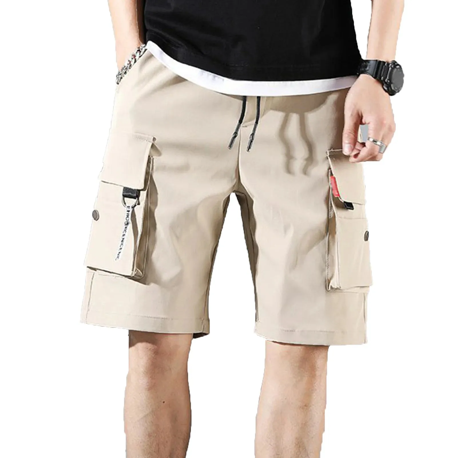 Multi Pocket Shorts for Streetwear