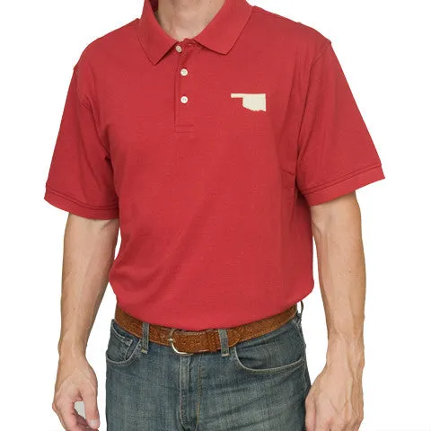 Oklahoma Norman Gameday Polo Crimson