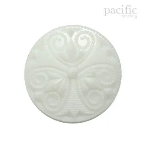 Patterned Nylon Shank Decorative Button