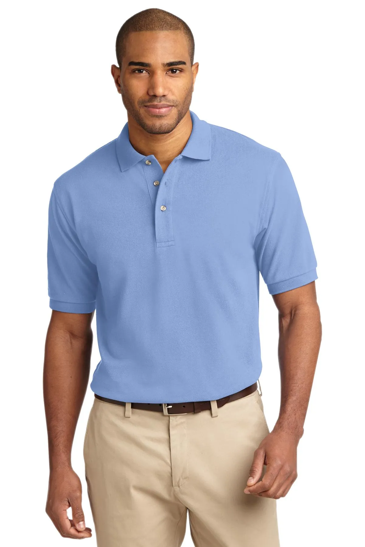 Port Authority Heavyweight Cotton Pique Polo. K420