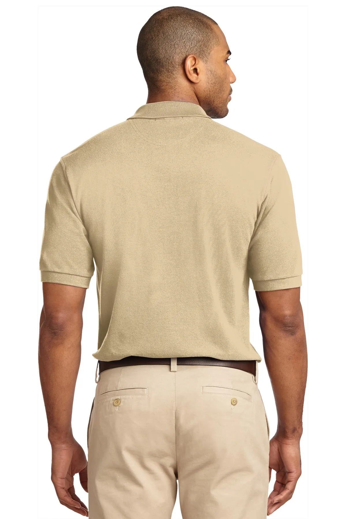 Port Authority Heavyweight Cotton Pique Polo. K420