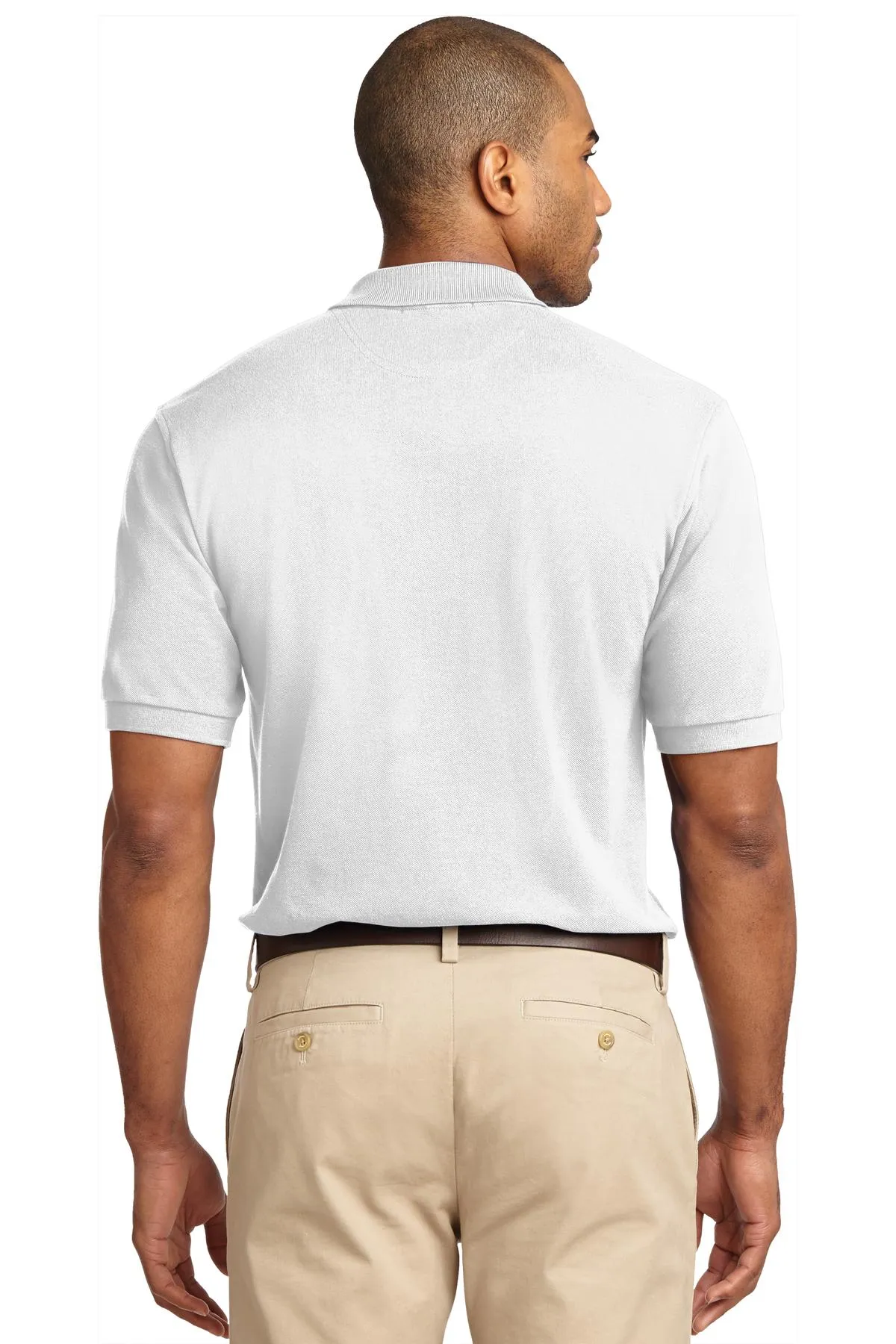 Port Authority Heavyweight Cotton Pique Polo. K420