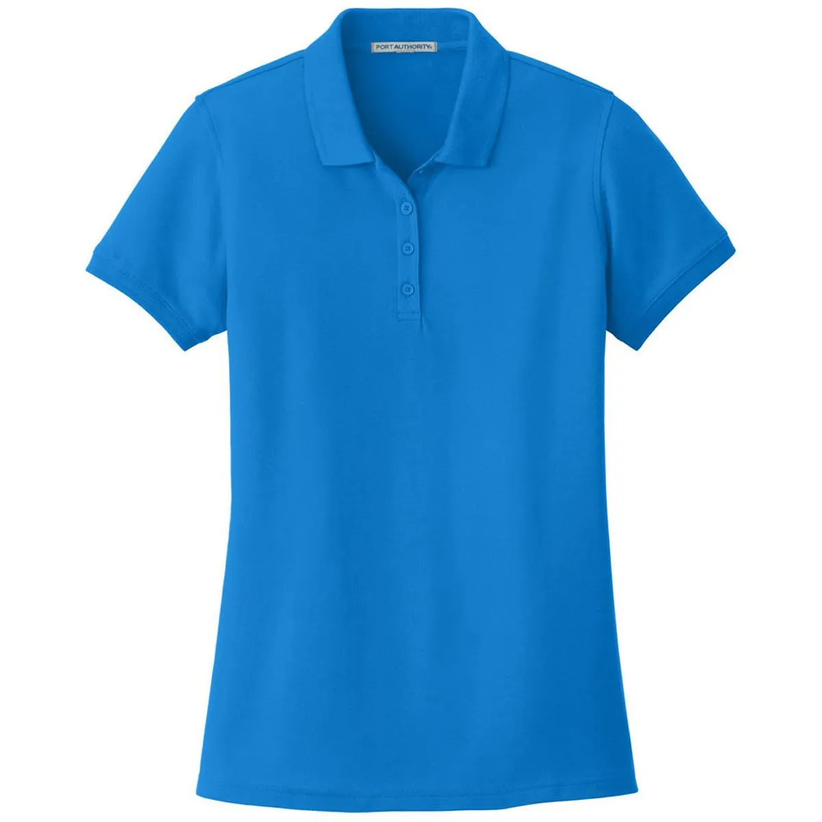 Port Authority Women's Coastal Blue Core Classic Pique Polo