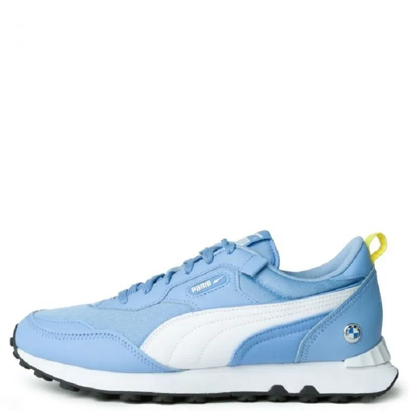 Puma Men's BMW Motorsport Rider FV AC Shoes - Day Dream Blue / White / Yellow