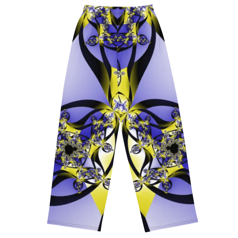 "Citrine Migration" Collection - Designer Unisex Wide Leg Pants