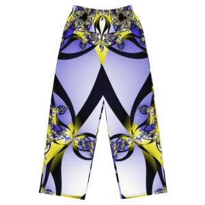 "Citrine Migration" Collection - Designer Unisex Wide Leg Pants