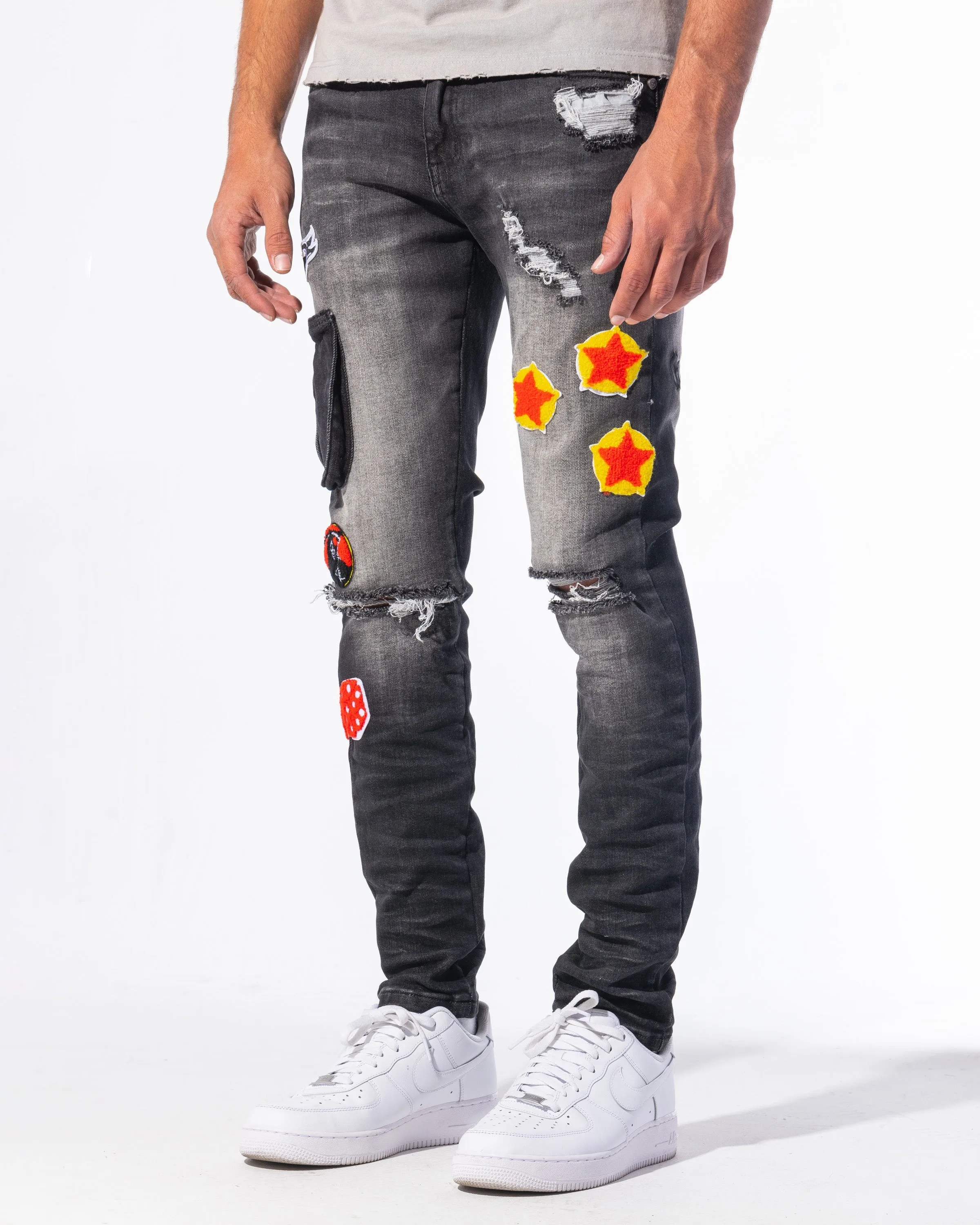 "GAMBIT" DENIM (BLACK WASH)