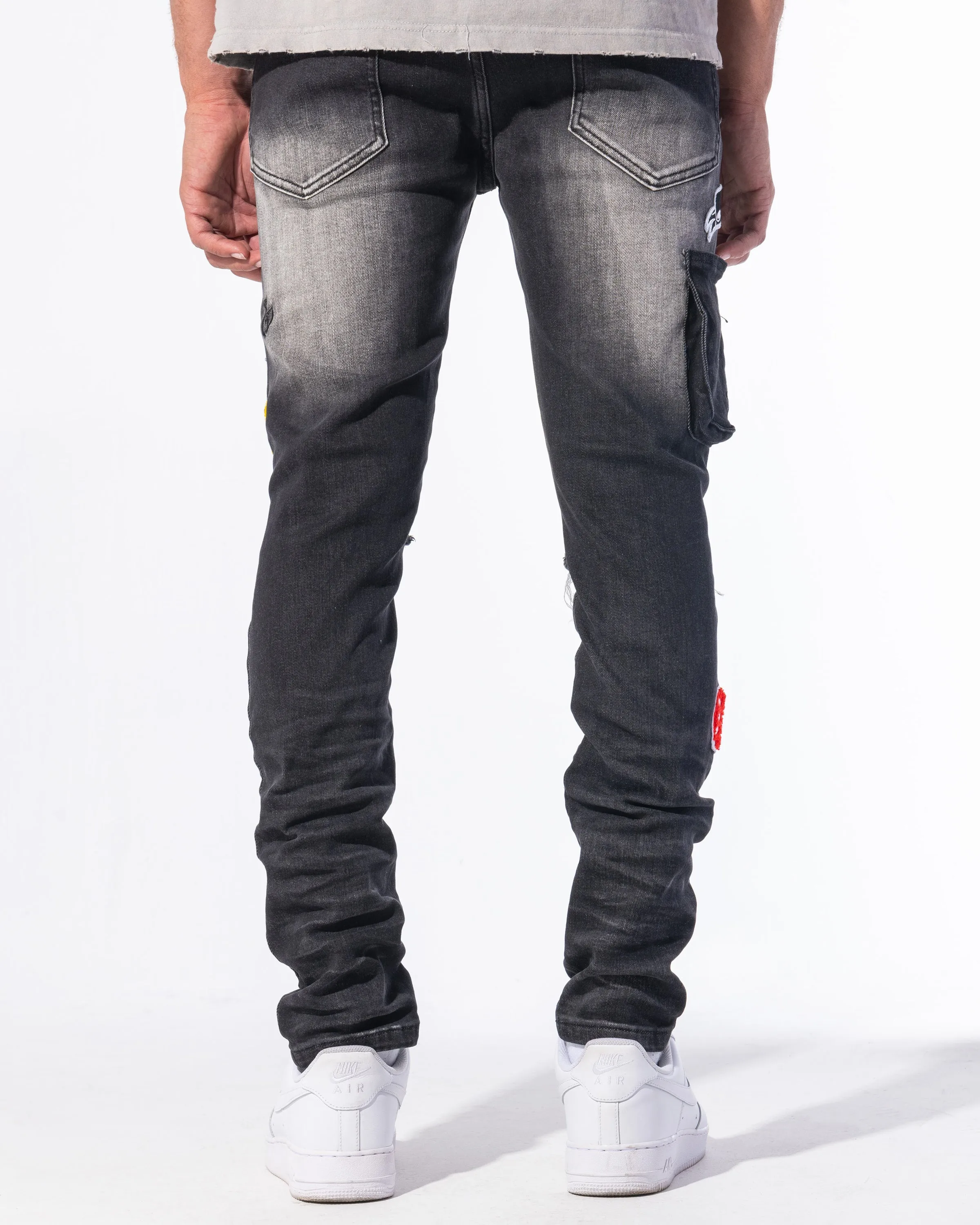 "GAMBIT" DENIM (BLACK WASH)