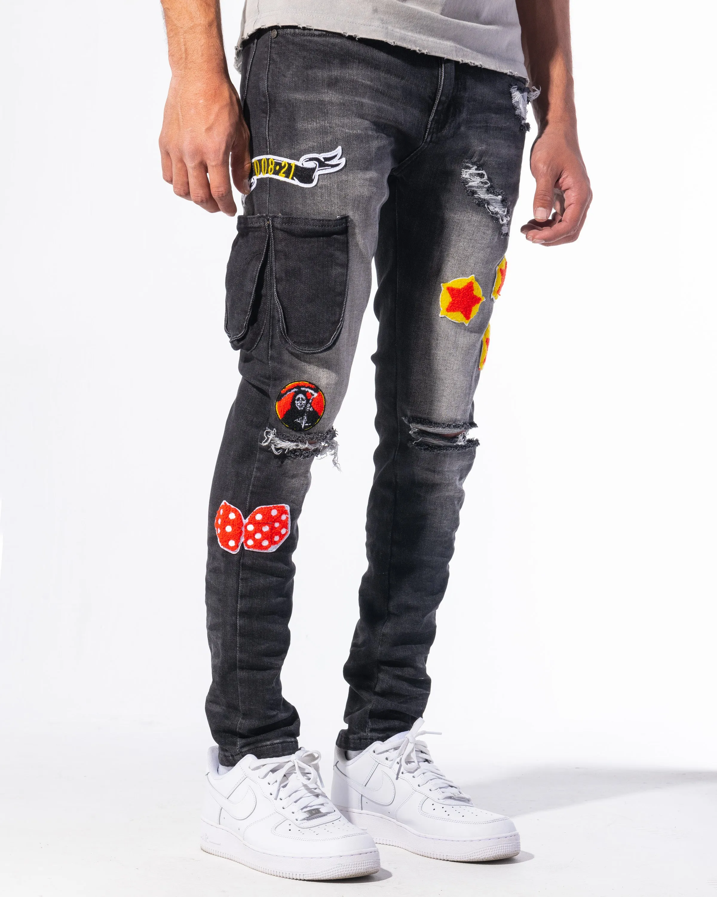 "GAMBIT" DENIM (BLACK WASH)