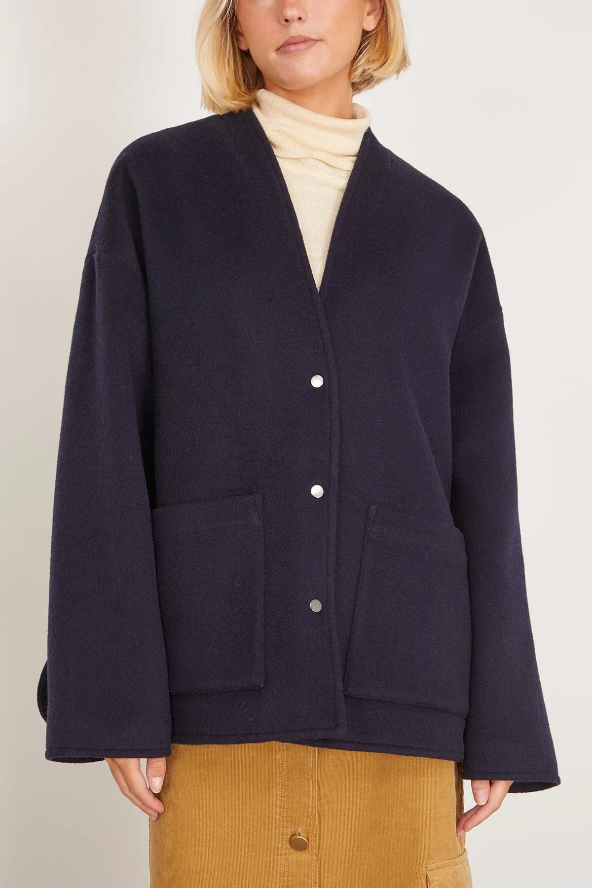 Reeva Jacket in Dark Navy