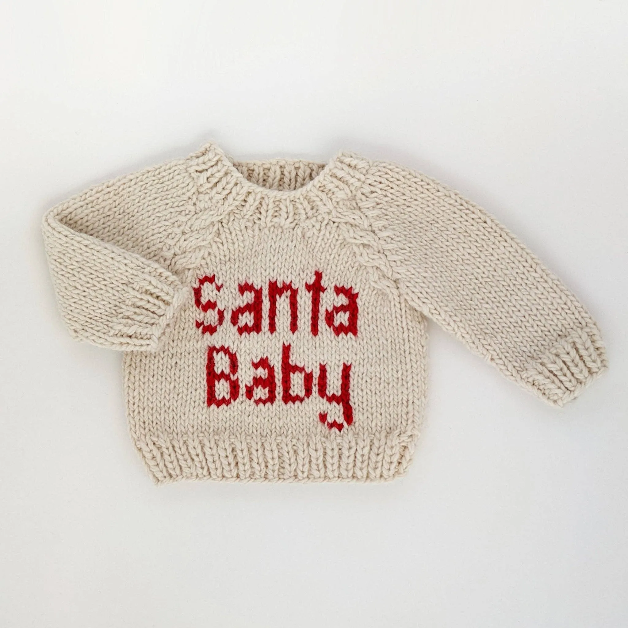 Santa Baby Crew Neck Sweater-huggalugs